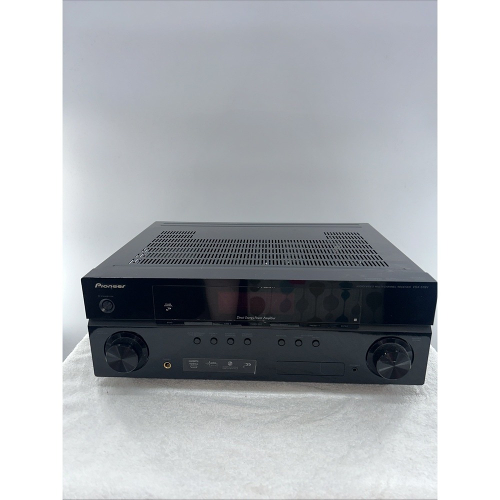 Pioneer VSX-519V-K 5.1 Channel 550 Watt A/V Receiver HDMI 1080p Dolby Digital